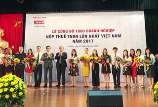 1.000 doanh nghiệp nộp thuế lớn nhất năm 2017
