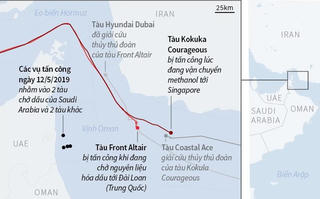 [Infographics] Nguy cơ xung đột sau các vụ tấn công trên Vịnh Oman