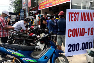 Áp lực xét nghiệm nhanh