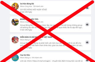 Cá độ bóng đá online nở rộ: Bài 1 - Muôn hình biến tướng
