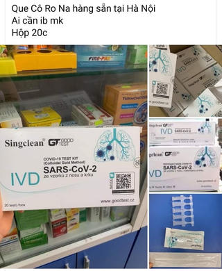 Tràn lan Kit test nhanh Covid-19 không rõ nguồn gốc trên mạng xã hội