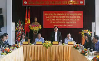 Phối hợp đào tạo để nâng cao chất lượng giảng dạy cán bộ ở cơ sở