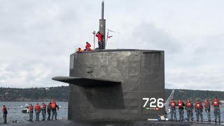 Siêu tàu ngầm Mỹ mang 154 tên lửa 'sứ giả chiến tranh' dưới lòng đại dương