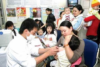 Quảng Nam: Kết thúc đợt tiêm chủng phòng bạch hầu