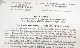 Vụ ‘9 tuổi đã đi bộ đội’: Truy thu gần 350 triệu đồng