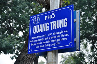 Đặt tên đường phố tại Thủ đô: Ngân hàng tên danh nhân đã cạn