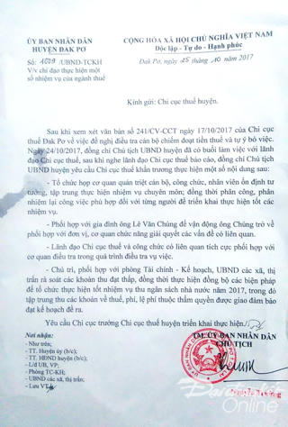 Cán bộ thuế 'ôm' tiền thuế bỏ trốn