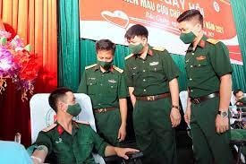 Tuổi trẻ Quân đội hiến trên 35.000 đơn vị máu