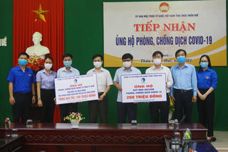 Thừa Thiên – Huế: Tiếp nhận ủng hộ Quỹ Vaccine phòng Covid-19