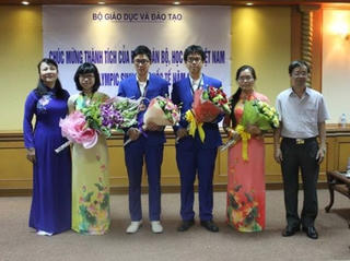 4 học sinh Việt Nam đoạt giải Olympic Sinh học quốc tế