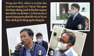 5 ‘đại án’ xét xử trong năm 2021