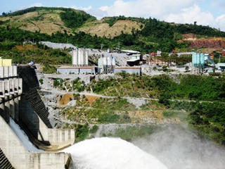 Nhà máy Thủy điện Sông Tranh 2 vẫn an toàn sau động đất