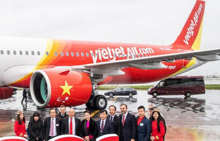 Vietjet Air nhận thêm tàu bay Airbus A321neo thế hệ mới