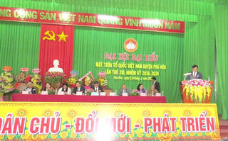 Phú Yên: Đại hội MTTQ Việt Nam huyện Phú Hòa