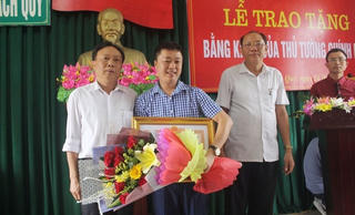 Cứu người đuối nước, được Thủ tướng tặng Bằng khen