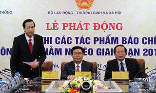 Phát động cuộc thi các tác phẩm báo chí về công tác giảm nghèo