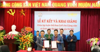 Năm học 2021-2022: SV Đại học Quốc gia Hà Nội được học chơi golf