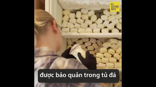 Bà mẹ vắt 6 lít sữa mỗi ngày