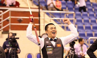 Quốc Nguyện vào bán kết World Cup billiards carom 3 băng