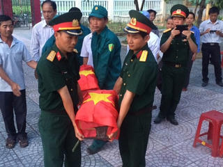 Sơn Tịnh (Quảng Ngãi): Quy tập hài cốt liệt sỹ vào nghĩa trang