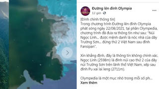 Đường lên đỉnh Olympia liên tiếp xin lỗi về sai sót