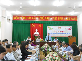Gặp mặt nhân sỹ, trí thức đầu năm Đinh Dậu