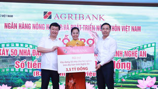 Hơn 21 tỷ đồng hỗ trợ xây dựng 300 nhà tình nghĩa tại Nghệ An