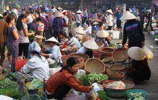 Chợ qua những góc nhìn
