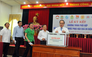 9 cơ quan phối hợp hỗ trợ dân khắc phục hậu quả biến đổi khí hậu