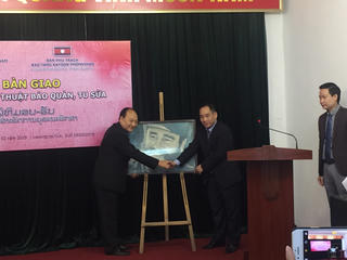 Bàn giao tác phẩm mỹ thuật bảo quản, tu sửa