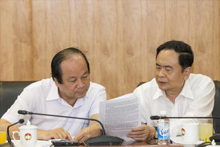 Đẩy nhanh tiến độ thực hiện Quy chế phối hợp giữa Chính phủ và UBTƯ MTTQ Việt Nam