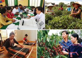 Xóa nghèo từ vay vốn tín dụng