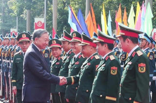 Tổng Bí thư dự Kỷ niệm 80 năm Ngày truyền thống Bộ Tổng Tham mưu Quân đội Nhân dân Việt Nam