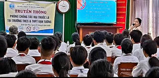 Quảng Ngãi: Tăng cường truyền thông trực tiếp xây dựng môi trường không khói thuốc