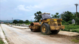 Dự án đường nối trăm tỷ chậm tiến độ