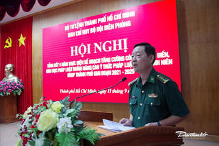 Bộ đội Biên phòng TP Hồ Chí Minh phổ biến, giáo dục, nâng cao ý thức pháp luật cho thanh niên