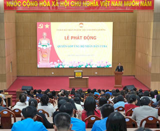 Lâm Đồng: Phát động quyên góp ủng hộ Nhân dân Cuba