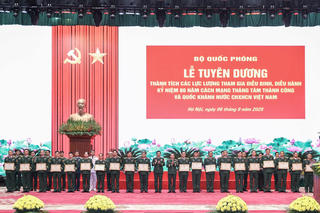 Bộ Quốc phòng tuyên dương các lực lượng tham gia nhiệm vụ A80