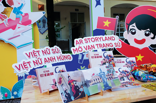 Người trẻ Việt lan toả tình yêu nước qua công nghệ AR