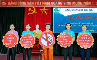 Hiệu quả từ mô hình “Gia đình có sức khỏe - không khói thuốc”