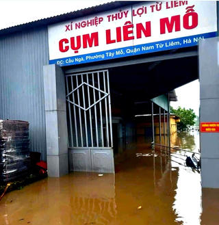 Trạm bơm chống ngập… bị ngập