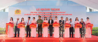 Khánh thành Trung tâm chỉ huy Công an tỉnh Quảng Ngãi