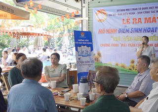 Mô hình sinh hoạt cộng đồng để người dân bày tỏ tâm tư