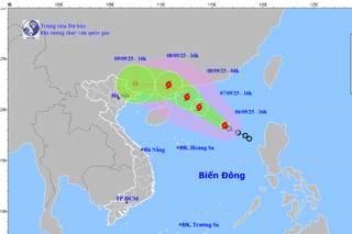 Biển Đông đón bão số 7, gió giật cấp 12