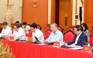 Bộ Chính trị cho ý kiến về văn kiện và phương án nhân sự trình Đại hội Đảng bộ Công an Trung ương