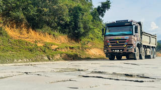 Phản hồi thông tin về tình trạng của đèo Lò Xo
