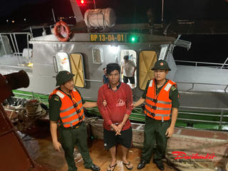 TP Hồ Chí Minh: Bắt đối tượng truy nã lẩn trốn trên tàu cá