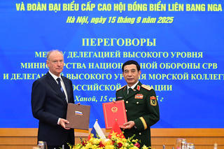 Việt Nam - Liên bang Nga tăng cường hợp tác về biển