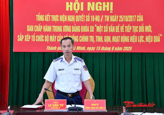 Xây dựng Vùng Cảnh sát biển 3 vững mạnh toàn diện, đáp ứng yêu cầu nhiệm vụ trong tình hình mới