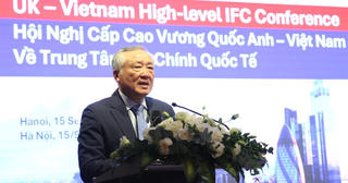 Mong muốn tiếp tục nhận được sự hỗ trợ, đồng hành của Vương quốc Anh trong xây dựng và phát triển Trung tâm tài chính quốc tế